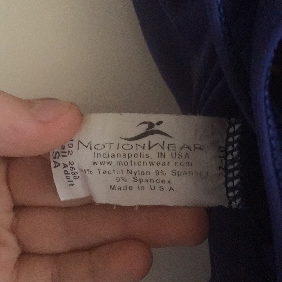 Motionwear Cross Back Danceflex Leotard—Small - Picture 5 of 5